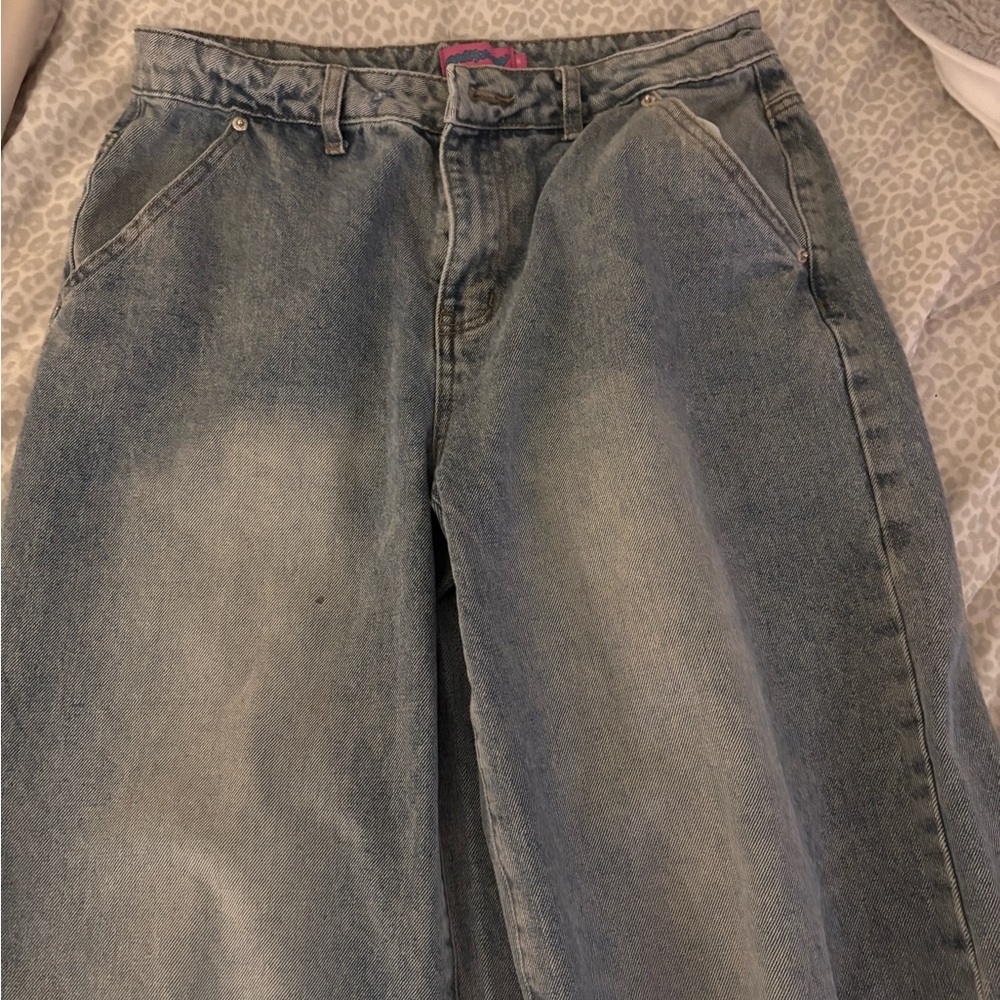 Edikted wide leg jeans